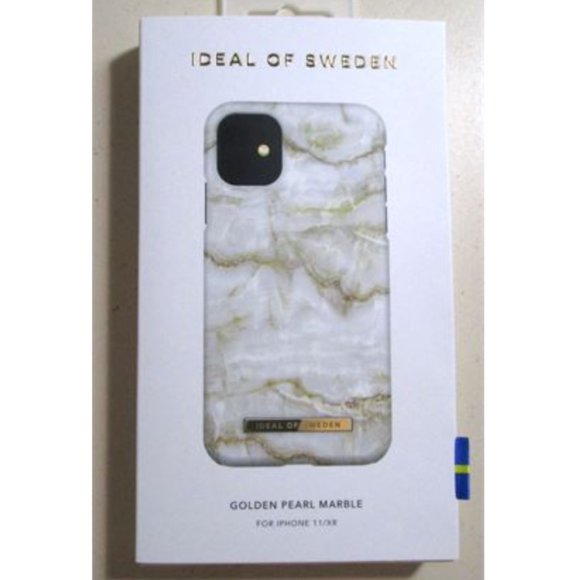 iDeal of Sweden Protective Case For iPhone 11/XR Golden Pearl Marble Brand New - Picture 1 of 1